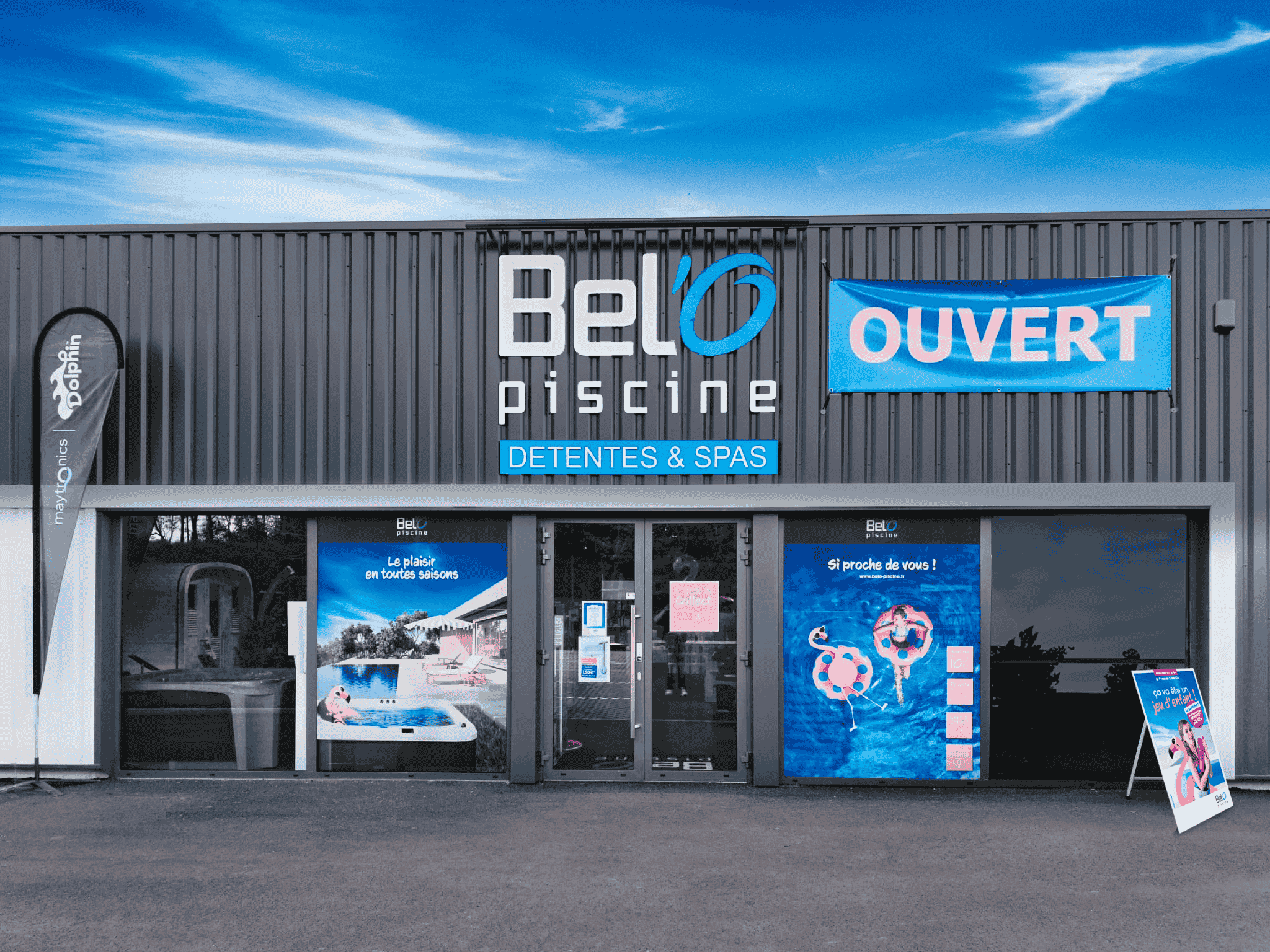 magasin bel'o piscine sarreguemines extérieur